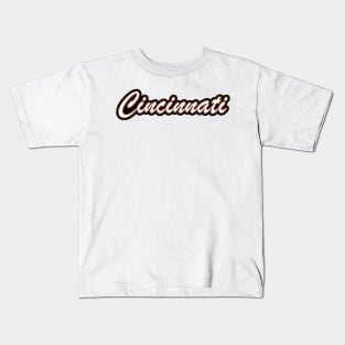 Football Fan of Cincinnati Kids T-Shirt